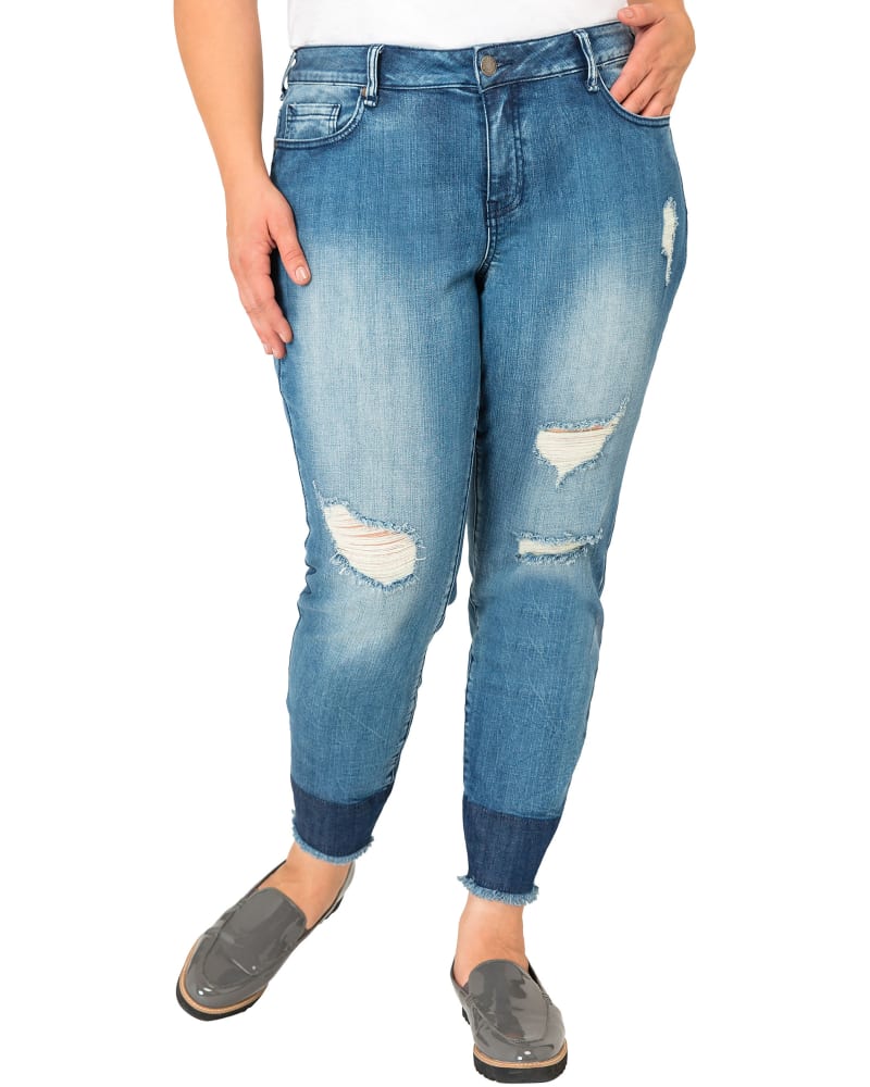 Calça boyfriend plus size discount